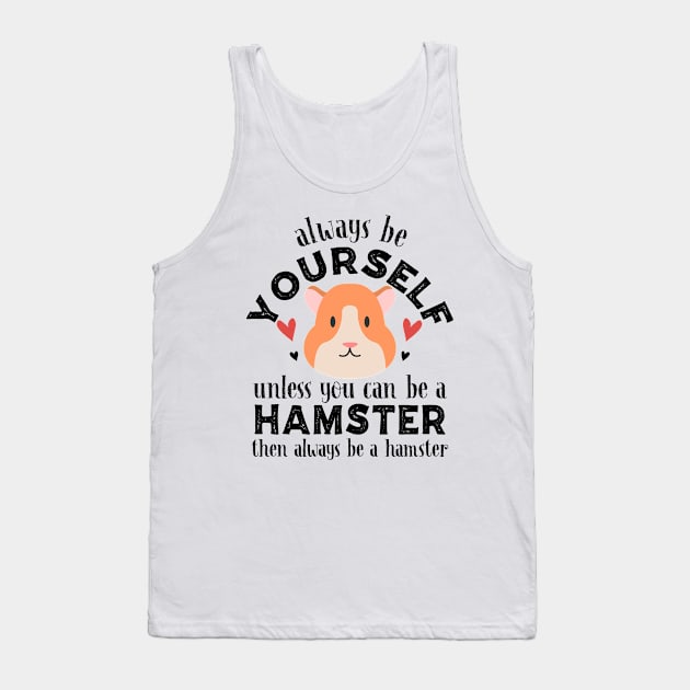 Hamster Tank Top by Carolina Cabreira